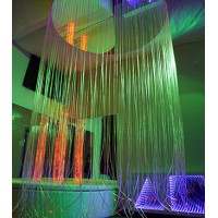 IRiS Circular LED Fiber Optic Shower Lighting