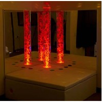 Interactive LED Bubble Tube Corner