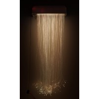 Calming LED Fiber Optic Wall Cascade