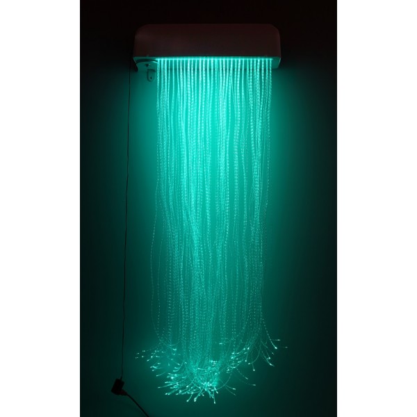 Calming LED Fiber Optic Wall Cascade