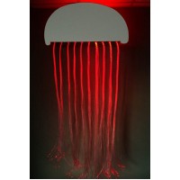 Superactive Fiber Optic Jellyfish
