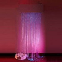 Superactive LED Fiber Optic Wall Cascade