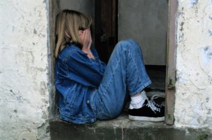 stressed out child